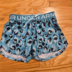 Under Armour size M- Blue and Black Shorts